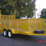Safety Cone Setting Trailer